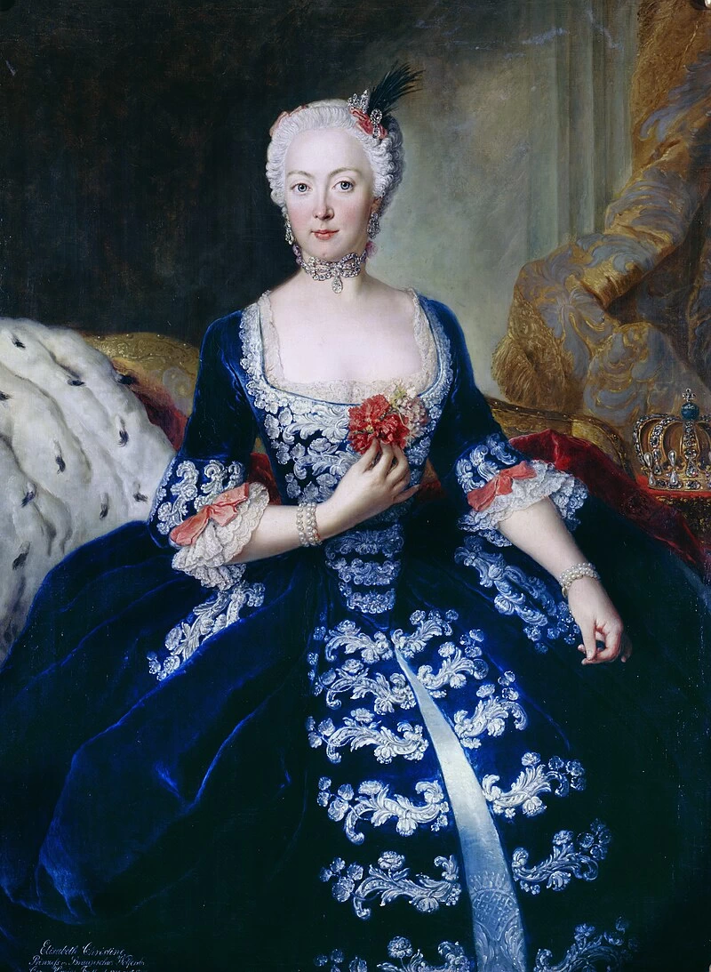 Ritratto di Elisabetta Cristina di Brunswick - Wolfenbüttel, Bevern